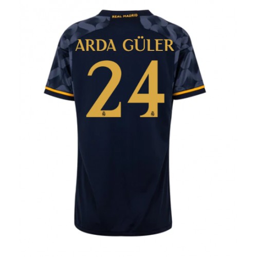 Ženski Nogometni dresi Real Madrid Arda Guler #24 Gostujoči 2023-24 Kratek Rokav